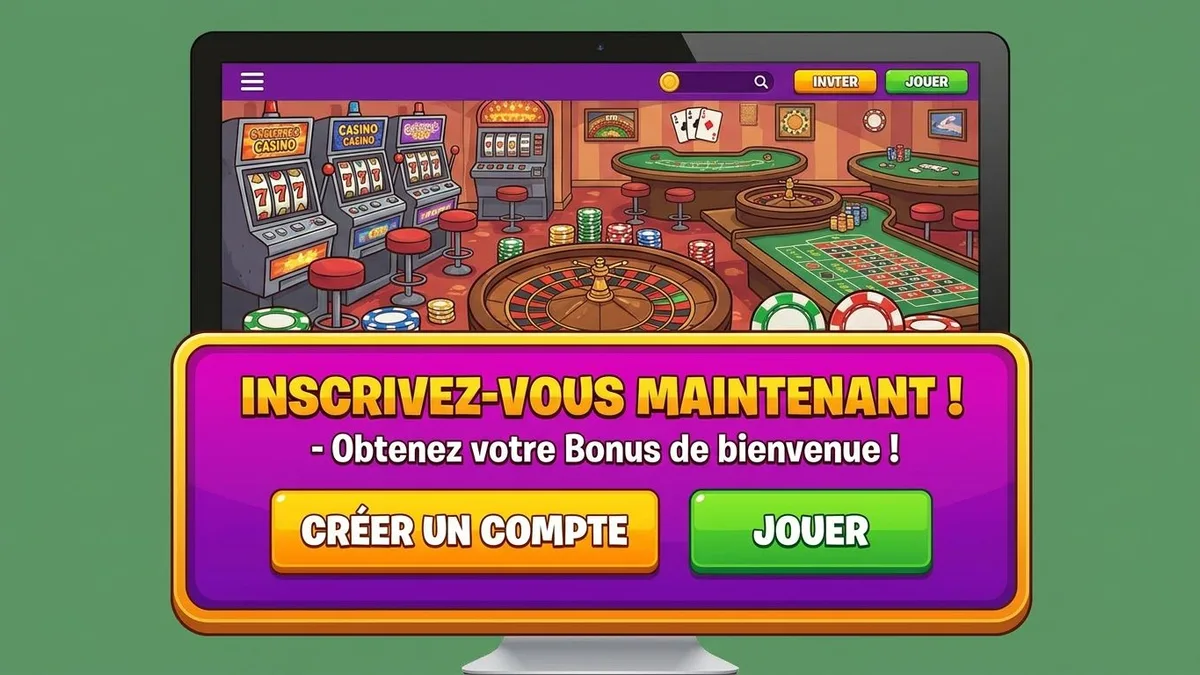 Inscription avec bonus